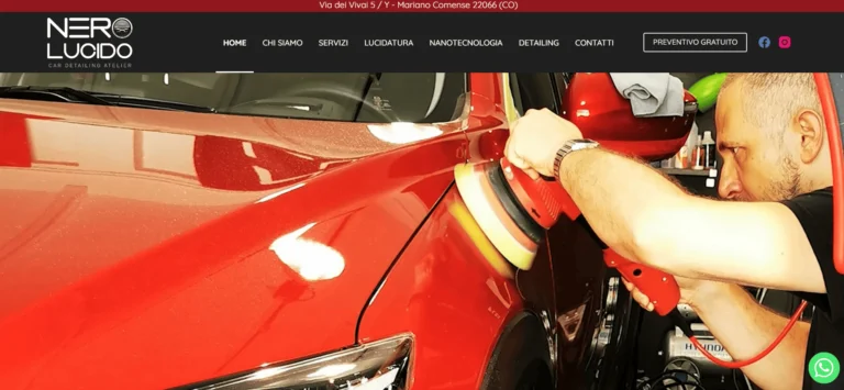 Progetto: Car detailing