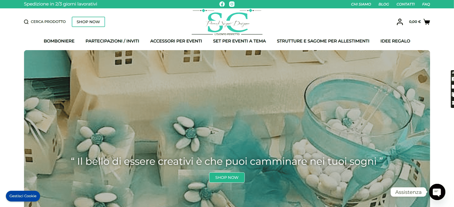 PICCOLISOGNIDESIGNER.COM - Idee Regalo