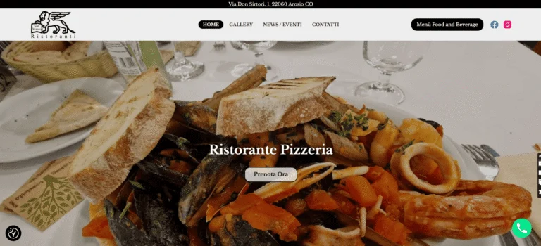 Progetto: Ristorante pizzeria
